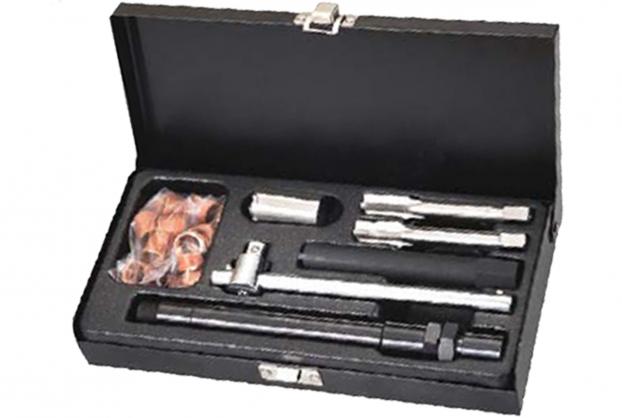 MaXpeedingrods Spark Plug Thread Repair Kit - M14 X 1.25, 26-Piece Set With Taps, Inserts, Tools & Case